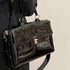Trendy Female Briefcase Cool Patent Leather Shoulder Laptop Bag - foxberryparkproducts