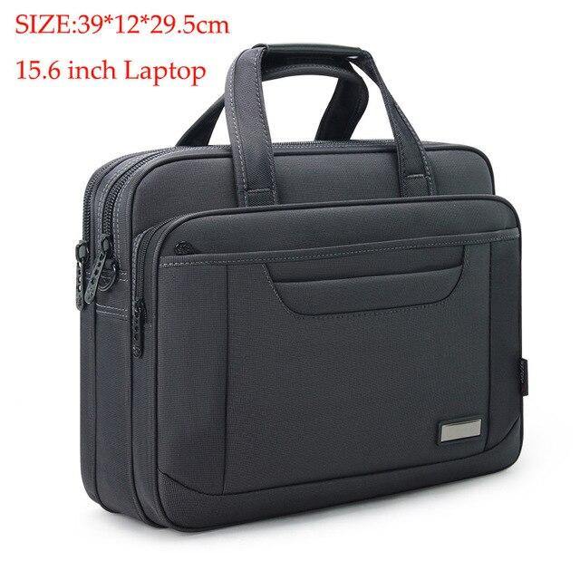 Waterproof Oxford 15.6 inch Laptop Business Men Briefcase - foxberryparkproducts