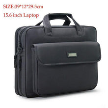 Load image into Gallery viewer, Waterproof Oxford 15.6 inch Laptop Business Men Briefcase - foxberryparkproducts
