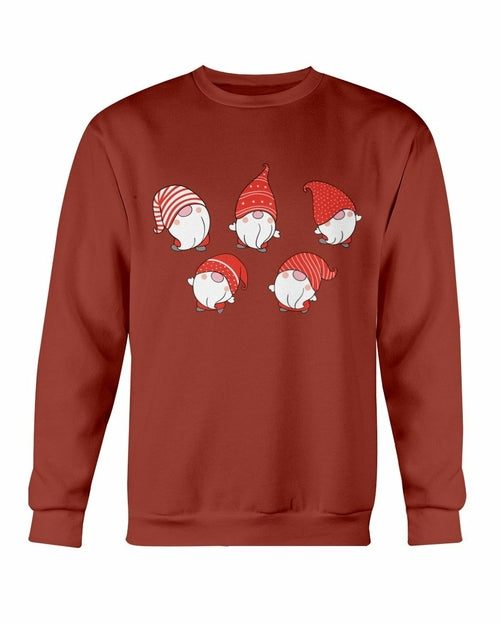 Cute Gnomes Christmas Sweatshirt - foxberryparkproducts