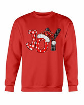 Joy Santa Christmas Sweatshirt - foxberryparkproducts