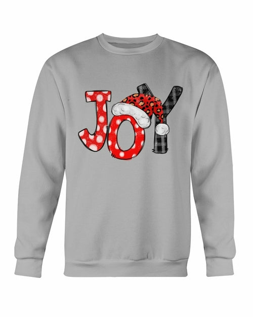 Joy Santa Christmas Sweatshirt - foxberryparkproducts