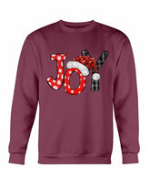 Joy Santa Christmas Sweatshirt - foxberryparkproducts