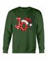 Joy Santa Christmas Sweatshirt - foxberryparkproducts