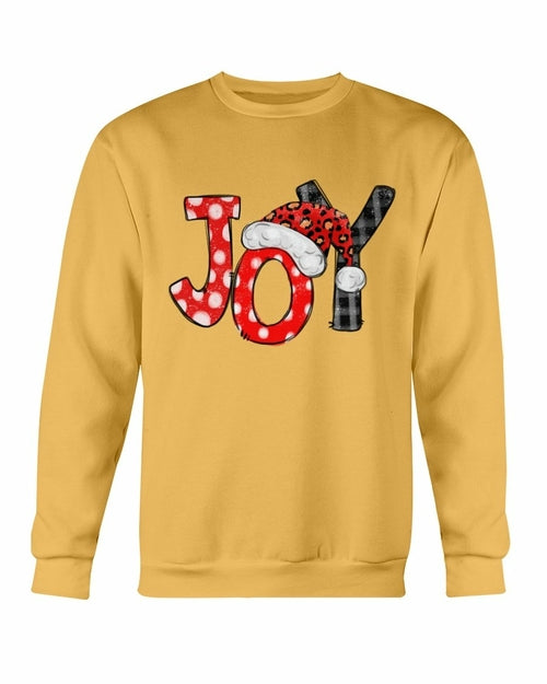 Joy Santa Christmas Sweatshirt - foxberryparkproducts