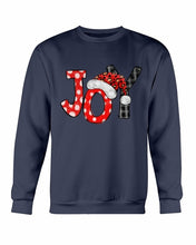 Load image into Gallery viewer, Joy Santa Christmas Sweatshirt - foxberryparkproducts
