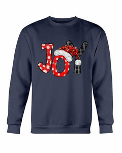Joy Santa Christmas Sweatshirt - foxberryparkproducts