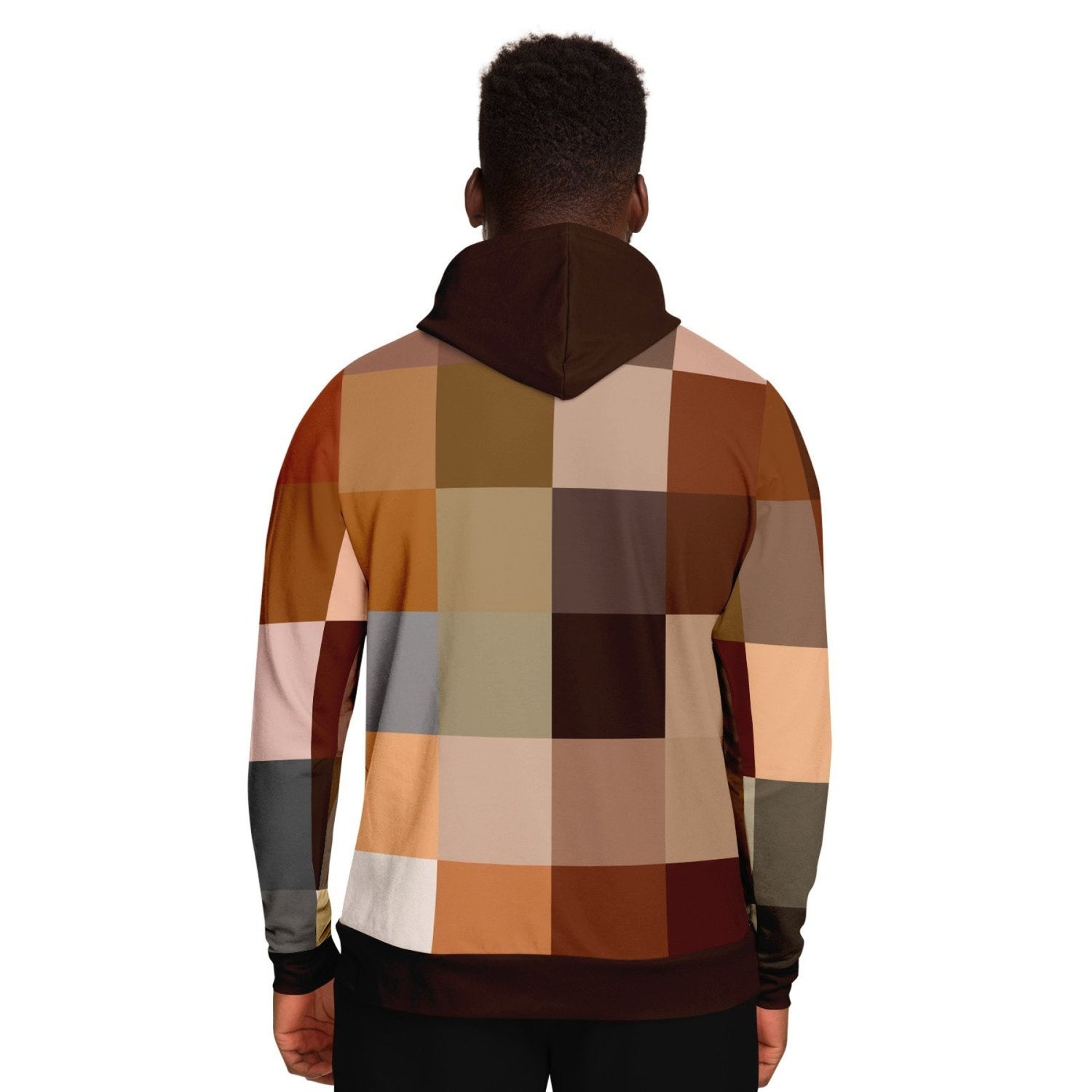 Uniquely You Womens Hoodie - Pullover Sweatshirt - Graphic/Brown - foxberryparkproducts