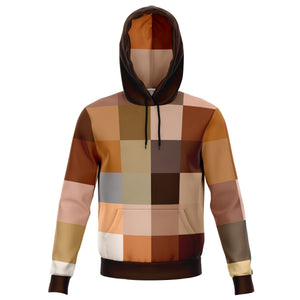 Uniquely You Womens Hoodie - Pullover Sweatshirt - Graphic/Brown - foxberryparkproducts