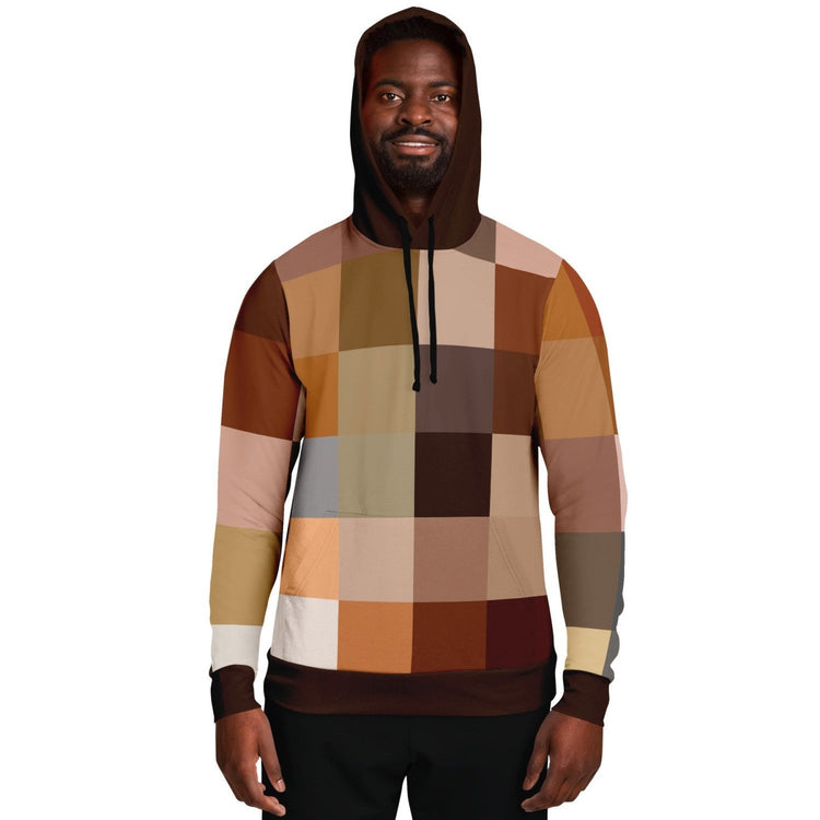 Uniquely You Womens Hoodie - Pullover Sweatshirt - Graphic/Brown - foxberryparkproducts