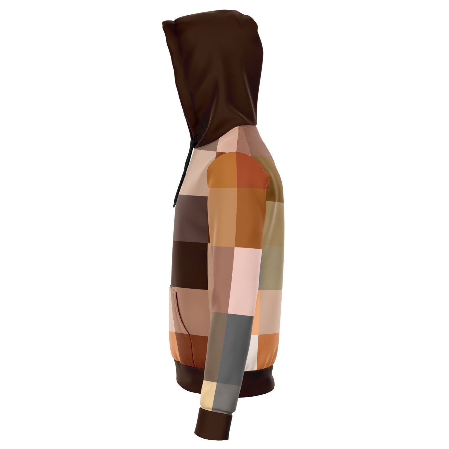 Uniquely You Womens Hoodie - Pullover Sweatshirt - Graphic/Brown - foxberryparkproducts