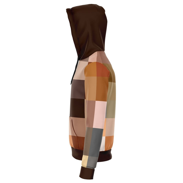 Uniquely You Womens Hoodie - Pullover Sweatshirt - Graphic/Brown - foxberryparkproducts
